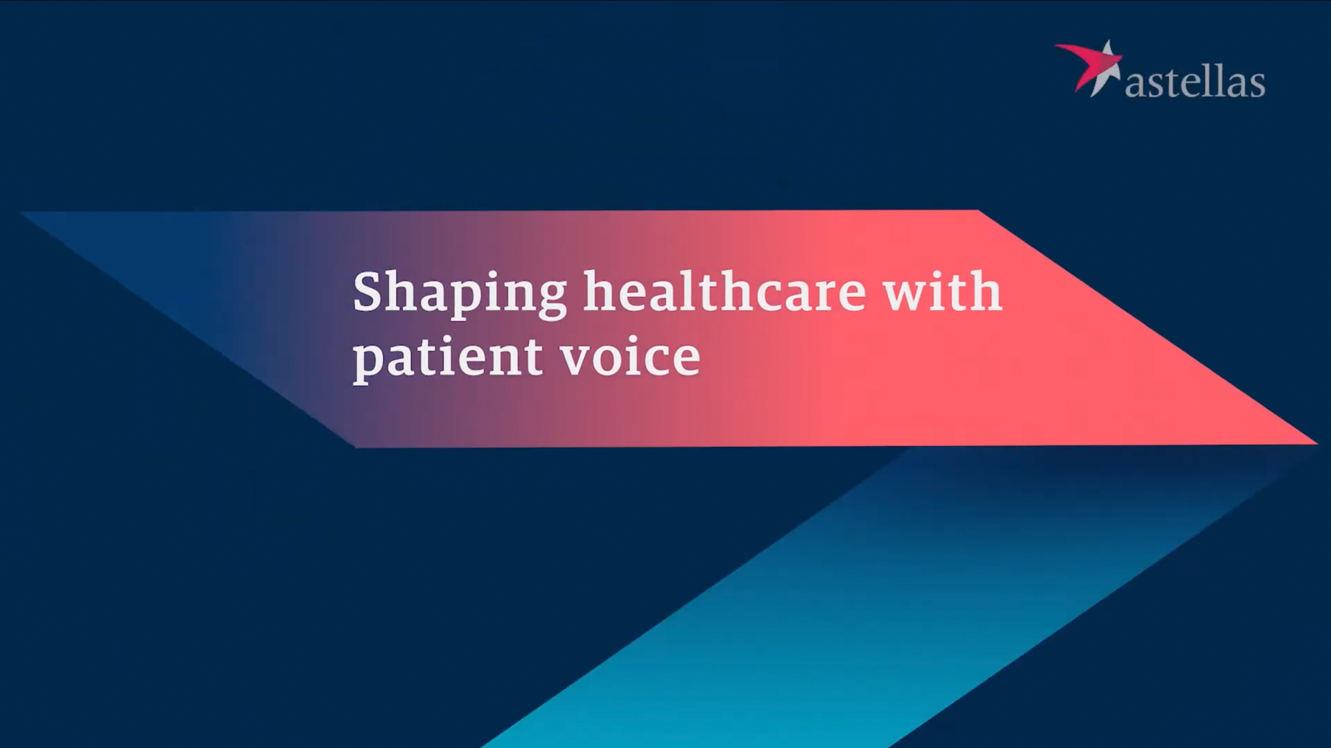 Shaping healthcare with patient voice