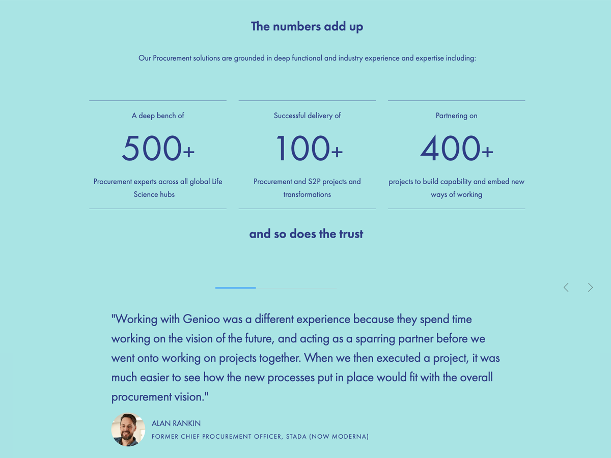 Procurement credentials, numbers and client proof